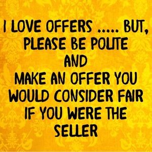 PLEASE NO OFFERS UNDER 4$